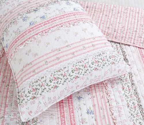 Pink romantic chic lace - romantic,